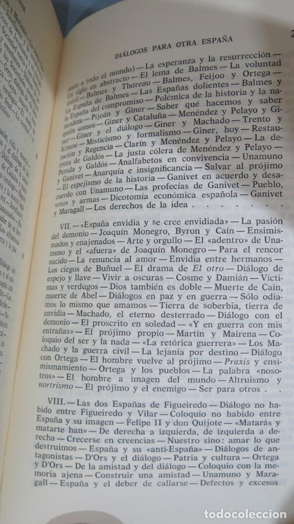 Libros de segunda mano: DI&Aacute;LOGOS PARA OTRA ESPA&Ntilde;A. ROJAS - Foto 4