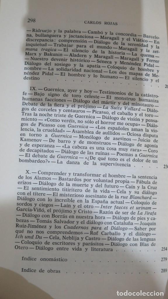 Libros de segunda mano: DI&Aacute;LOGOS PARA OTRA ESPA&Ntilde;A. ROJAS - Foto 5