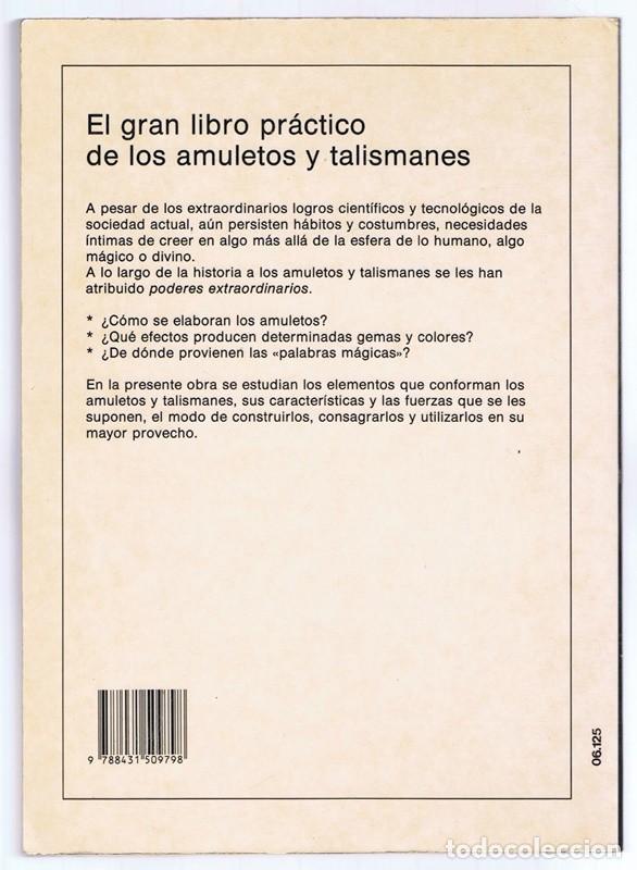Libros de segunda mano: EL GRAN LIBRO PR&Aacute;CTICO DE LOS AMULETOS Y TALISMANES EQUIPO DE EXPERTOS OSIRIS - Foto 2