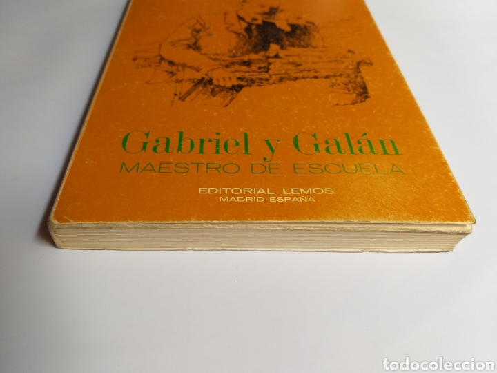 Libros de segunda mano: Gabriel y Gal&aacute;n. Maestro de escuela Pedro Chico y Rello - Foto 2