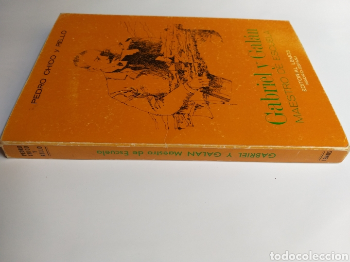Libros de segunda mano: Gabriel y Gal&aacute;n. Maestro de escuela Pedro Chico y Rello - Foto 3
