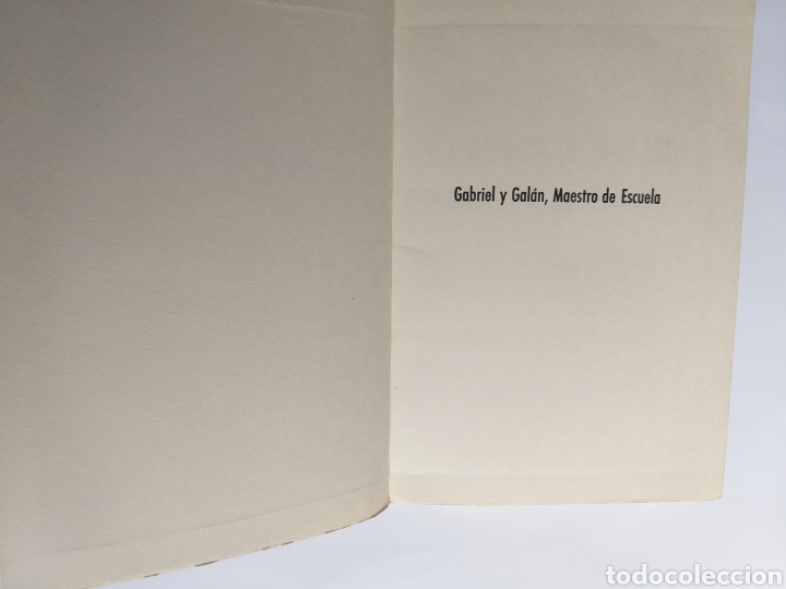Libros de segunda mano: Gabriel y Gal&aacute;n. Maestro de escuela Pedro Chico y Rello - Foto 8