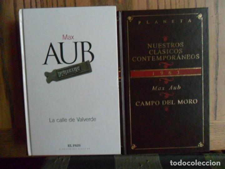 Libros de segunda mano: Lote de dos libros de Max Aub. (Campo del Moro y La calle de Valverde). - Foto 1