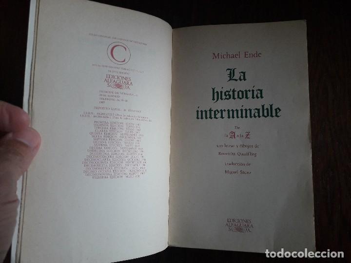 Libros de segunda mano: libro usado, la hist&oacute;ria interminable, Michael Ende. Alfaguara. - Foto 2
