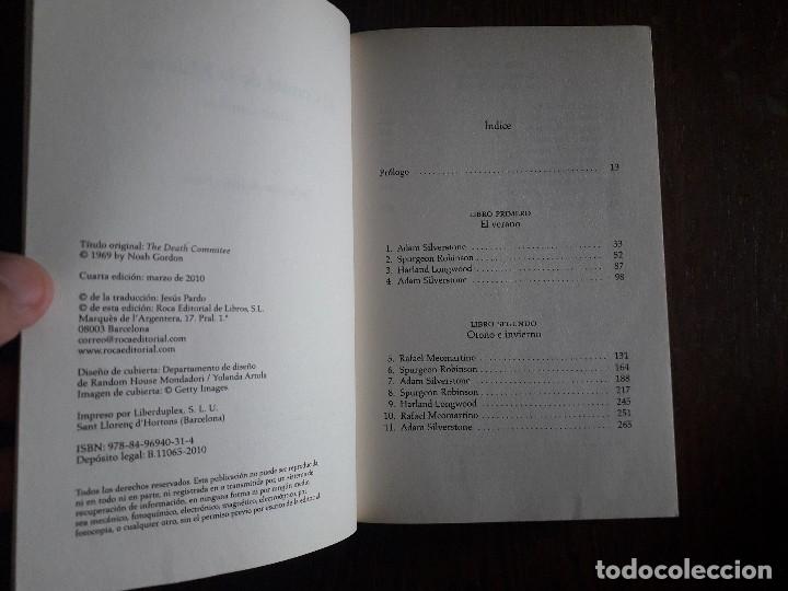 Libros de segunda mano: libro usado, El comit&eacute; de la muerte, Noah Gordon. roca bolsillo - Foto 2