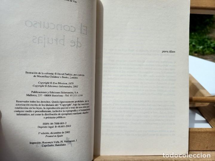 Libros de segunda mano: EL CONCURSO DE BRUJAS EVA IBBOTSON SALAMANDRA 2005 - Foto 3