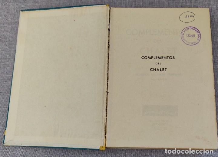 Libros de segunda mano: Libro Complementos del Chalet - Foto 2