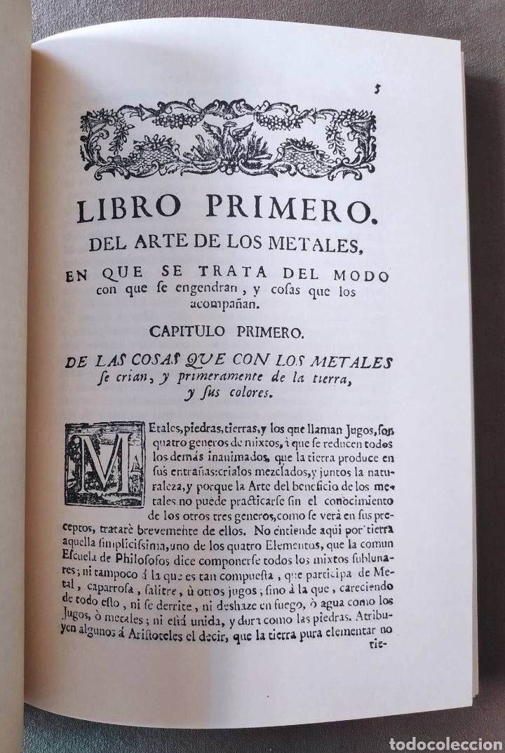 Libros de segunda mano: LIBRO ARTE DE LOS METALES EDICI&Oacute;N FACS&Iacute;MIL TIRADA LIMITADA - Foto 3