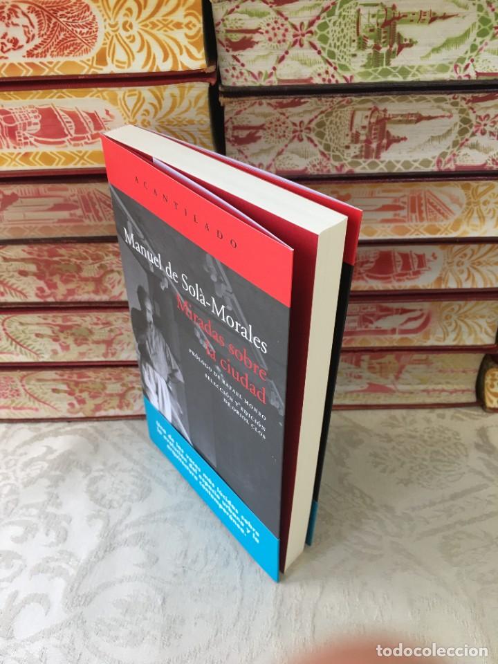Libros de segunda mano: MIRADAS SOBRE LA CIUDAD . Autor : MANUEL de SOLA MORALES - Foto 3