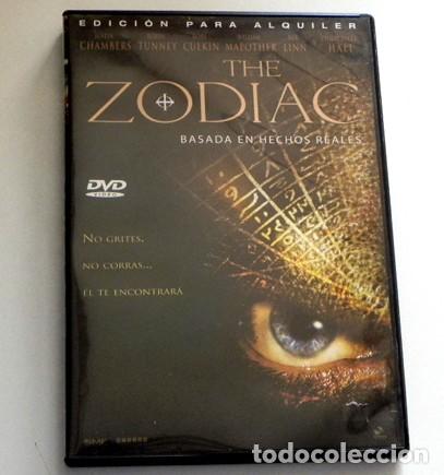 Libros de segunda mano: DVD PEL&Iacute;CULA THE ZODIAC ZOD&Iacute;ACO HECHO REAL ASESINO EN SERIE CRIMEN TUNNEY CHAMBERS POLIC&Iacute;A -NO LIBRO