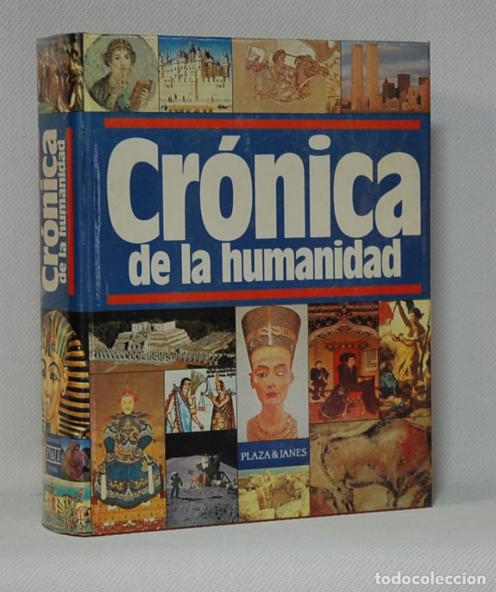 Libros de segunda mano: Cr&oacute;nica de la humanidad, Plaza&Jan&eacute;s. 1987. - Foto 1