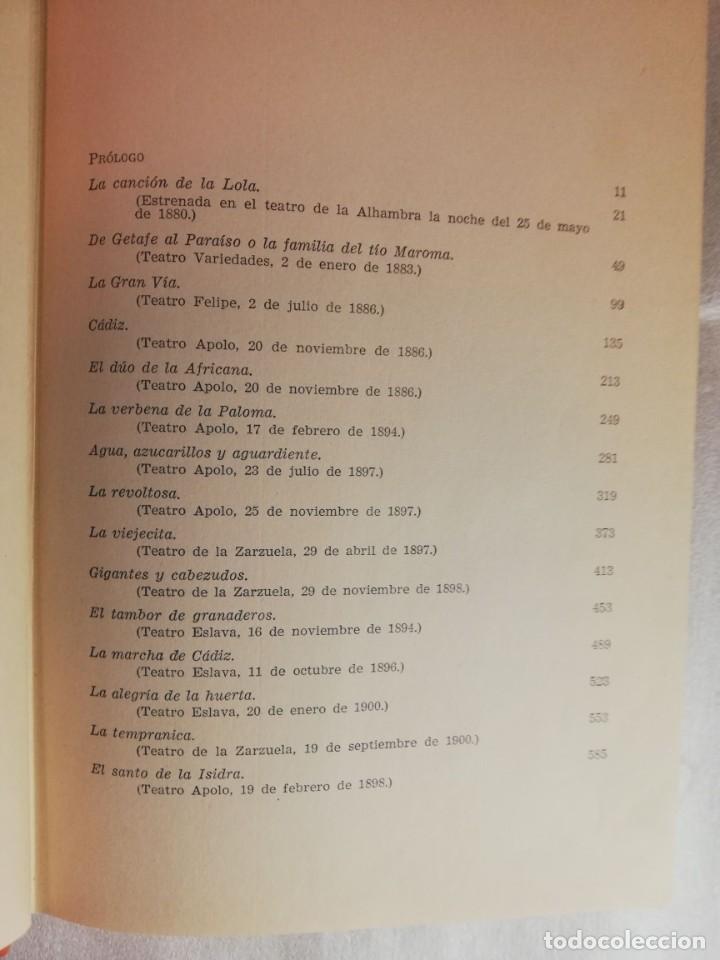 Libros de segunda mano: EL G&Eacute;NERO CHICO - ANTONIO VALENCIA/ TAURUS - Foto 4