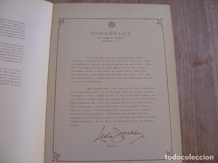 Libros de segunda mano: CUISINE MIRABELLE 1&ordf; EDICI&Oacute;N 1979. INGL&Eacute;S. - Foto 7