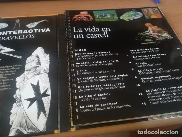 Libros de segunda mano: La vida en un castell - Brigitte Coppin - en catal&agrave; - Foto 3