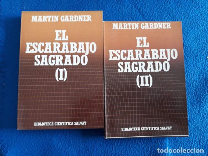 Libros de segunda mano: EL ESCARABAJO SAGRADO - MARTIN GARDNER - Foto 1