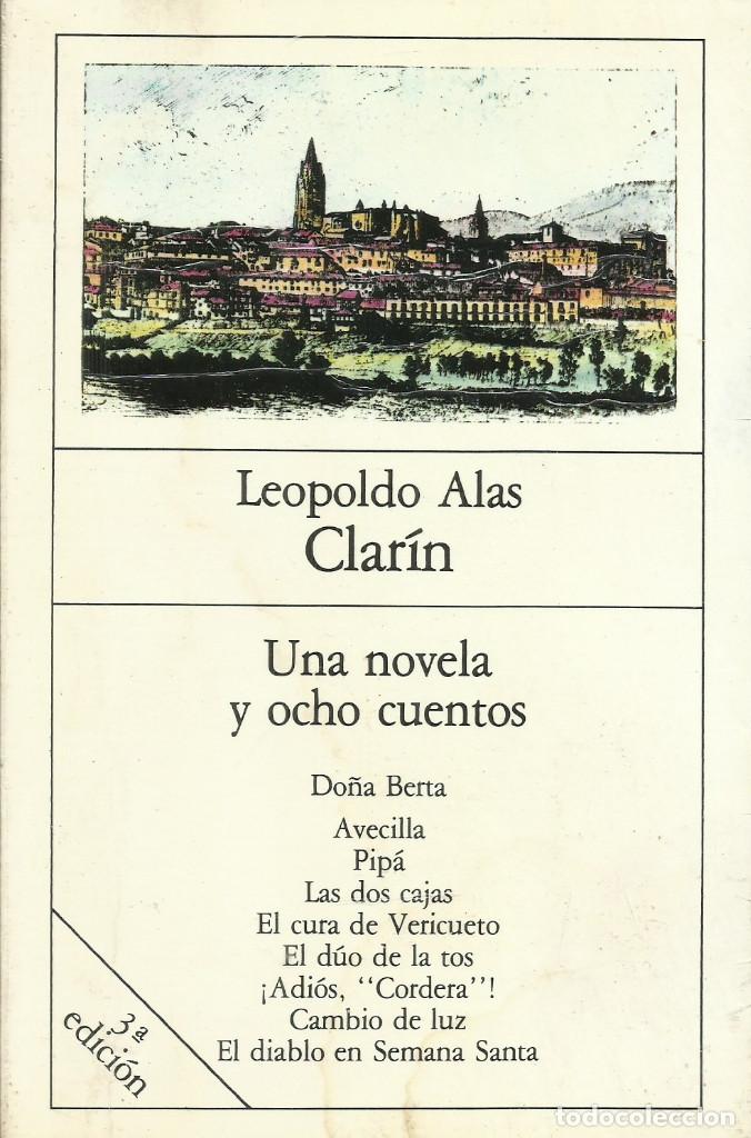 Libros de segunda mano: Una novela y 8 cuentos / Leopoldo &rdquo;Alas&rdquo; Clar&iacute;n. - Foto 1