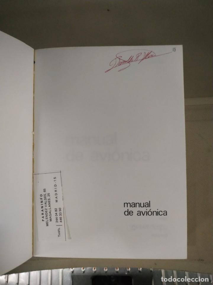 Libros de segunda mano: Manual de Avi&oacute;nica - Brian Kendal. Paraninfo - Foto 5