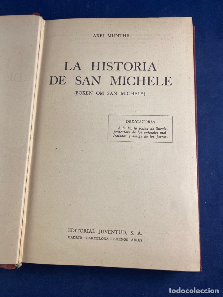 Libros de segunda mano: LA HISTORIA DE SAN MICHELE - Foto 1