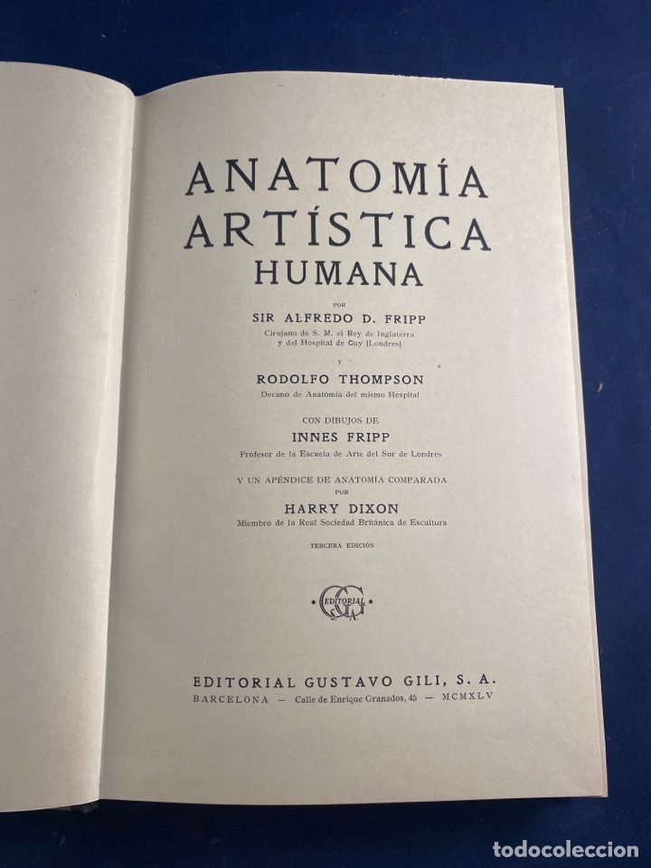 Libros de segunda mano: ANATOM&Iacute;A ART&Iacute;STICA - Foto 2