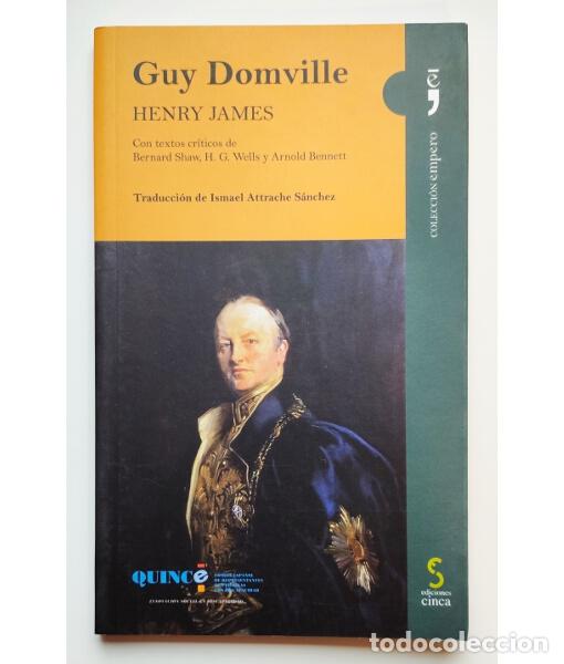 Libros de segunda mano: GUY DOMVILLE. JAMES, Henry. Cinca. 2014. - Foto 1