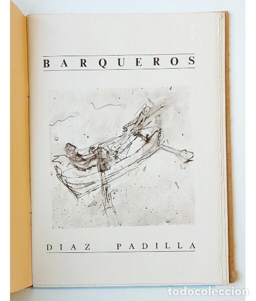 Libros de segunda mano: BARQUEROS (ARCO 84). D&Iacute;AZ PADILLA. ARCO. 1984. - Foto 2