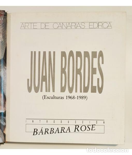 Libros de segunda mano: JUAN BORDES. POSE, B&aacute;rbara. Edirca. 1990. - Foto 2