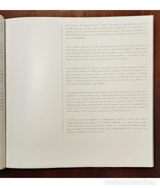 Libros de segunda mano: FASHION ART . FERN&Aacute;NDEZ, Manuel. Konecta. 2012. - Foto 3