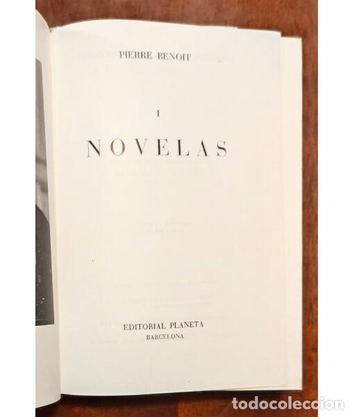 Libros de segunda mano: NOVELAS. BENOIT, Pierre. Planeta. 1973. - Foto 2