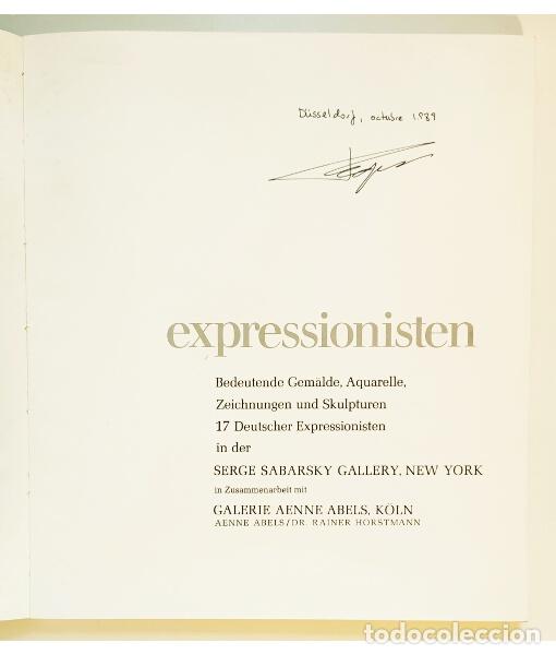 Libros de segunda mano: EXPRESSIONISTEN. VV.AA. Serge Sabarsky. 1972. - Foto 2