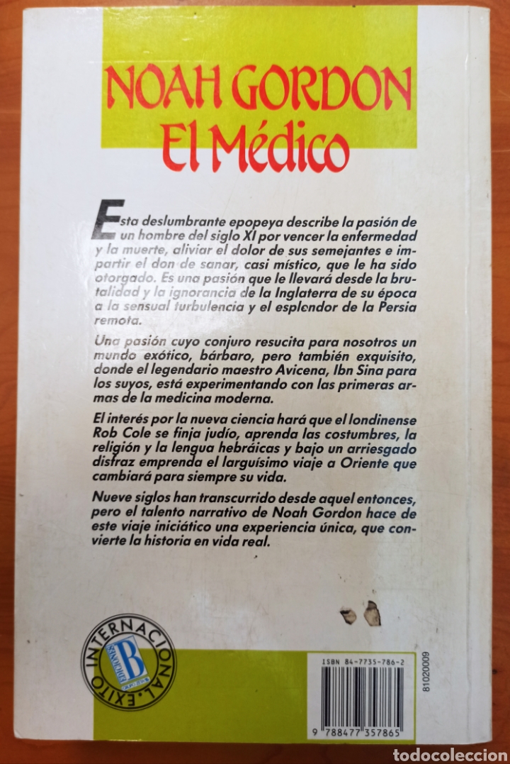 Libros de segunda mano: EL MEDICO - NOAH GORDON - Foto 2