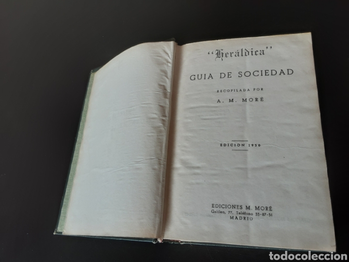 Libros de segunda mano: Her&aacute;ldica. Gu&iacute;a de sociedad. 1950 - Foto 4