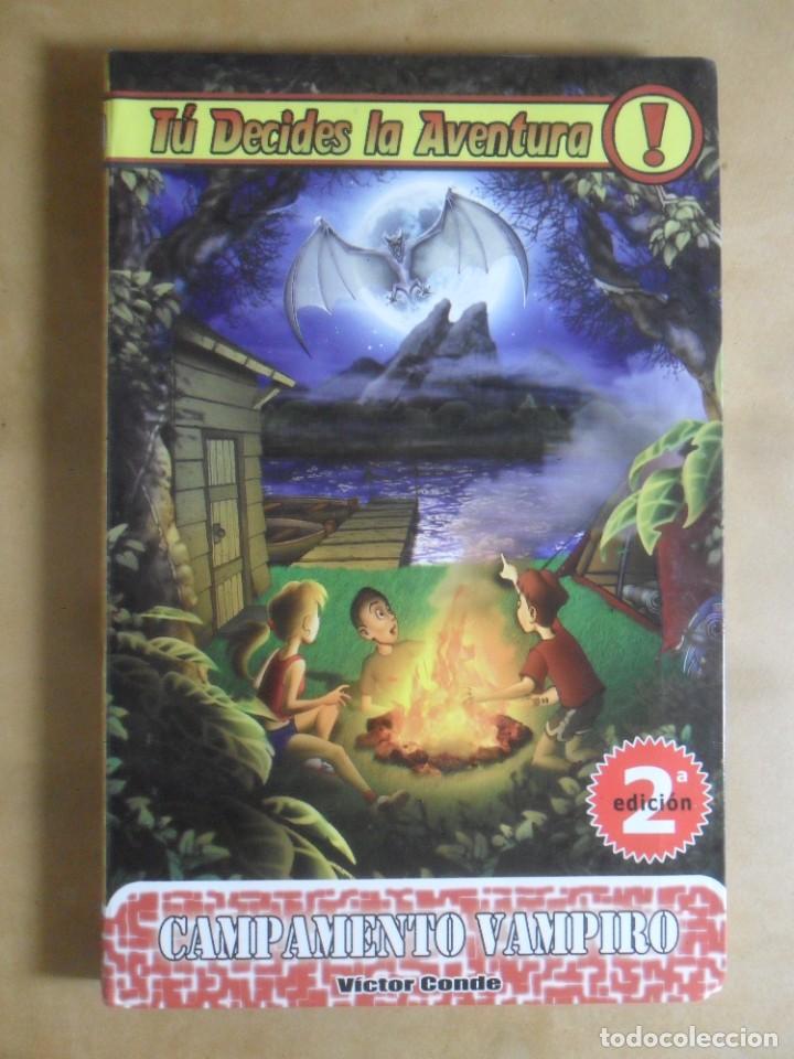 Libros de segunda mano: CAMPAMENTO VAMPIRO - VICTOR CONDE - ED. HIDRA - 2010 - Foto 1
