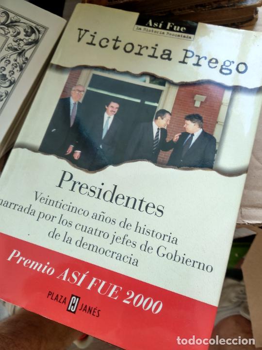 Libros de segunda mano: Presidentes - Victoria Prego - Foto 1