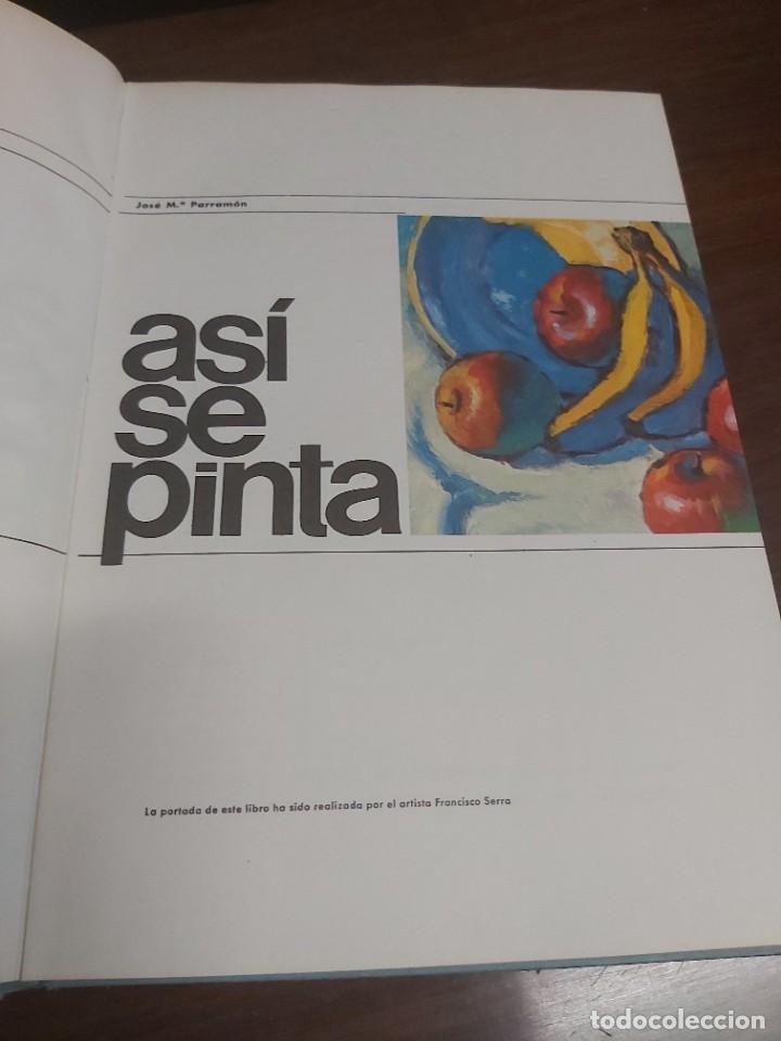 Libros de segunda mano: AS&Iacute; SE PINTA. JOS&Eacute; MARIA PARRAM&Oacute;N. - Foto 2