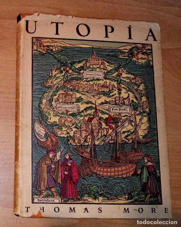 Libros de segunda mano: THOMAS MORE [TOM&Aacute;S MORO] - UTOP&Iacute;A - EDITORIAL APOLO, 1937 - Foto 1