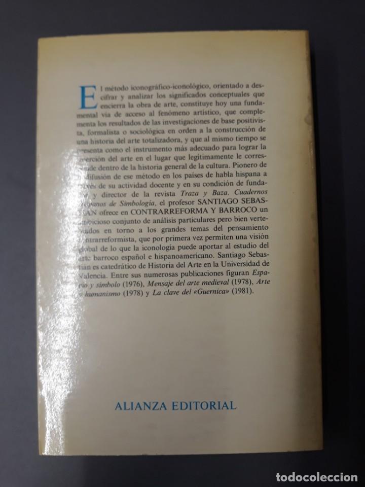 Libros de segunda mano: SEBASTI&Aacute;N, SANTIAGO. CONTRAREFORMA Y BARROCO - Foto 2