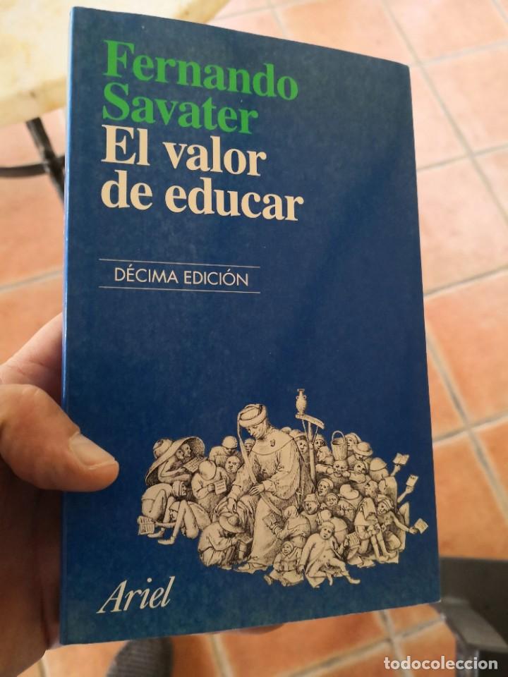 Libros de segunda mano: Fernando Savater el valor de educar Ariel - Foto 1