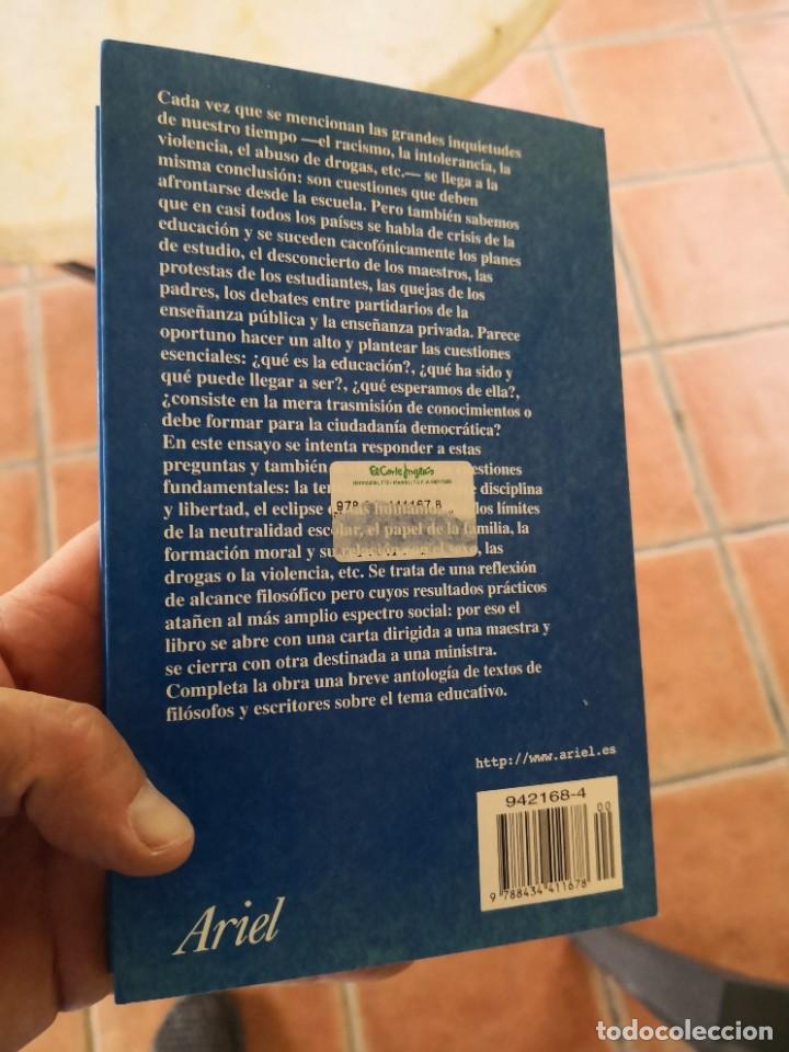 Libros de segunda mano: Fernando Savater el valor de educar Ariel - Foto 2