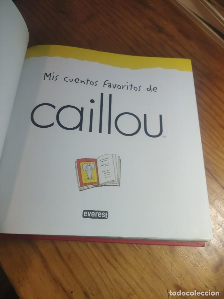 Libros de segunda mano: Mis cuentos favoritos de Caillou. EVEREST. - Foto 3