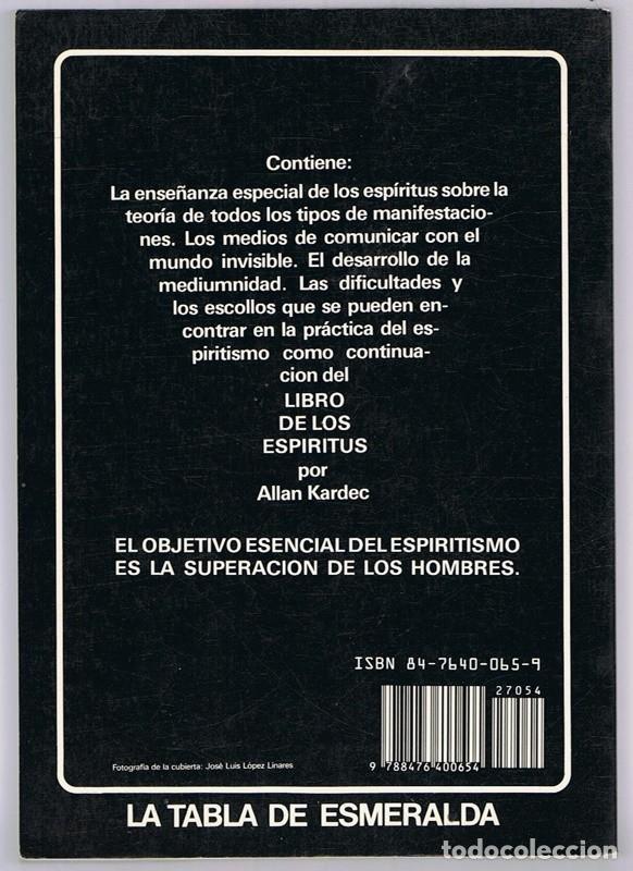 Libros de segunda mano: EL LIBRO DE LOS MEDIUMS O GUIA DE LOS MEDIUMS Y DE LOS EVOCADORES ALLAN KARDEC - Foto 2