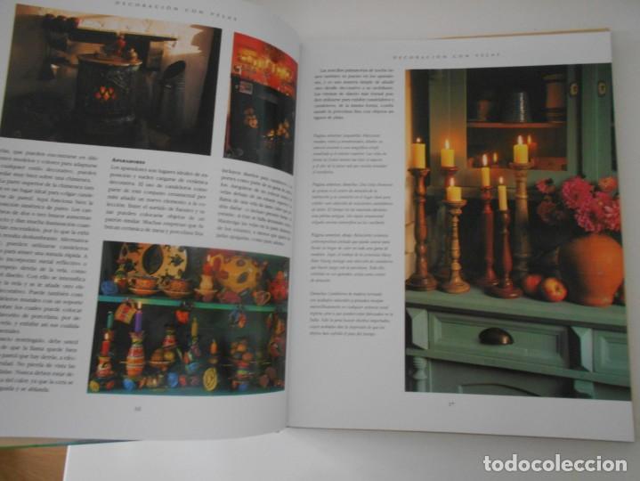 Libros de segunda mano: EL LIBRO DE LAS VELAS. IDEAS PARA DECORAR, UTILIZAR Y ELABORAR VELAS. GLORIA NICOL. CIRCULO DE LECTO - Foto 2