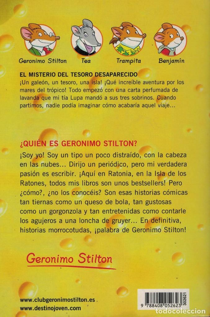 Libros de segunda mano: Geronimo Stilton, El misterio del tesoro desaparecido - Foto 2