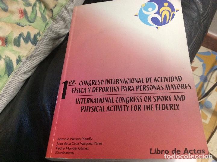 Libri di seconda mano: Primer congreso internacional de actividad fisica y deportiva para personas mayores libro actas cd