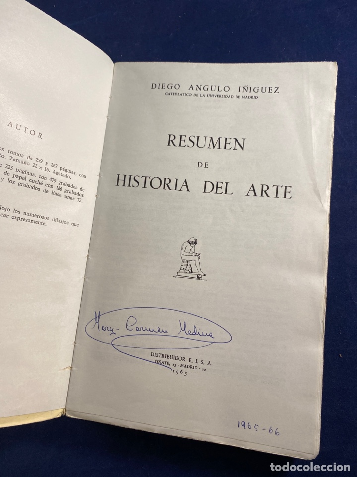 Libros de segunda mano: RESUMEN DE HISTORIA DEL ARTE - Foto 2