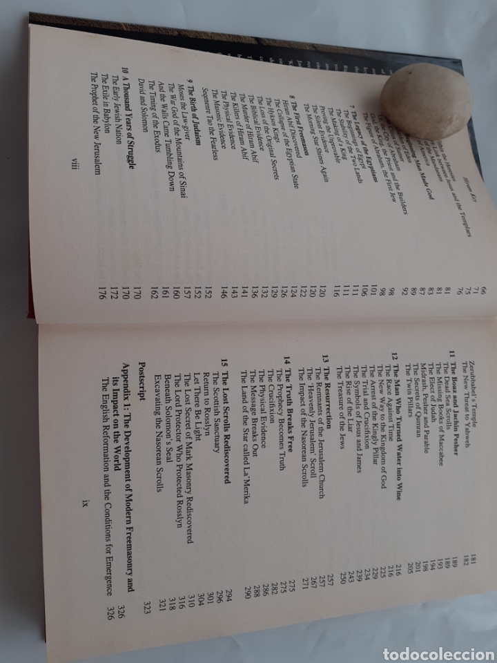 Libros de segunda mano: The Hiram Key, C. Knight y R. Lomas, 1996, ingl&eacute;s - Foto 4