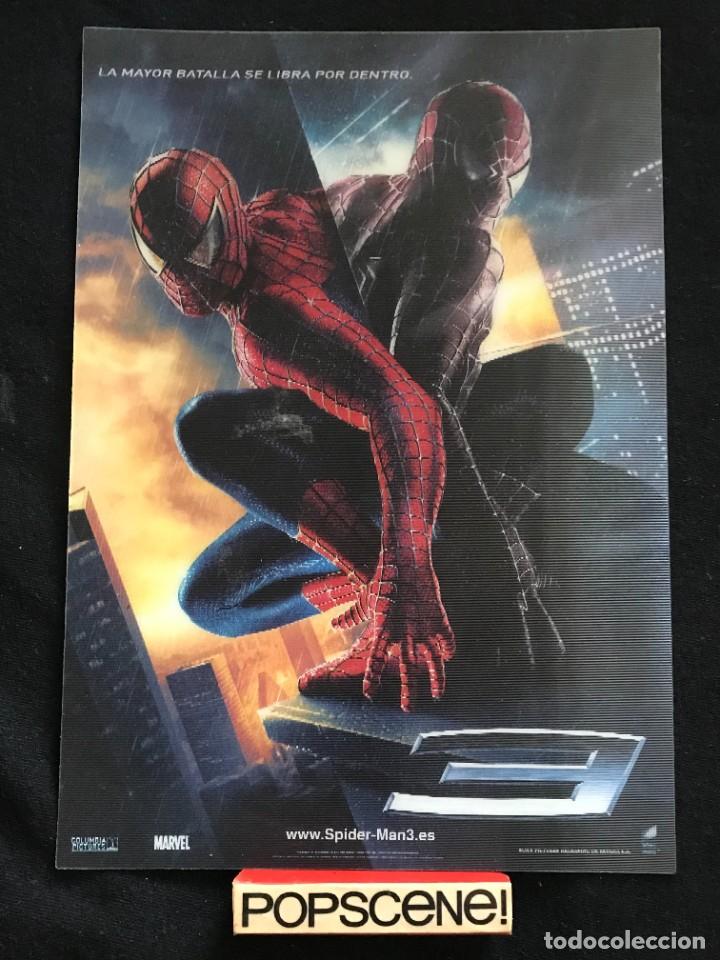 Libros de segunda mano: POSTAL HOLOGRAFICA - SPIDER-MAN 3 - MARVEL - SONY - 2007 - Foto 1