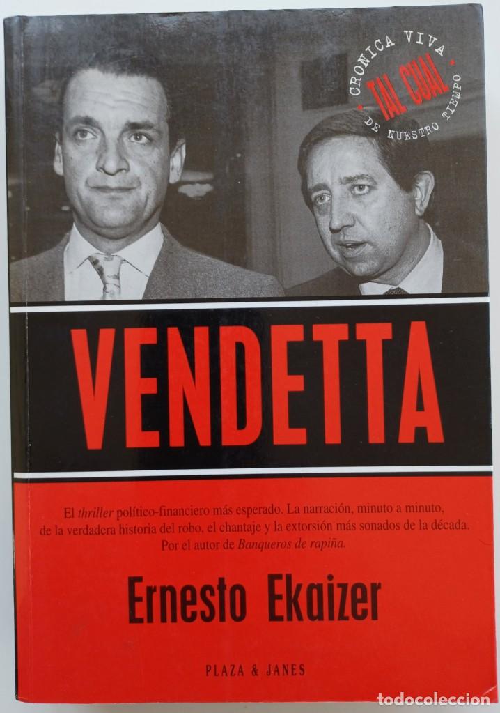 Libros de segunda mano: Vendetta - de Ernesto Elkaizer (Autor) - Foto 1