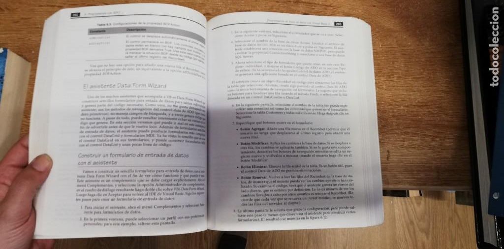 Libros de segunda mano: Programacion de bases de datos visual basic 6. Evangelos Petroutsos. Anaya (sin cd-rom) - Foto 3