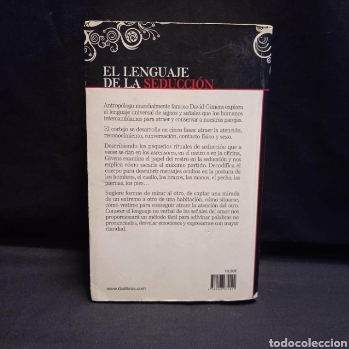 Libros de segunda mano: EL LENGUAJE DE LA SEDUCCI&Oacute;N - DAVID GIVENS - INTEGRAL 2008 - Foto 3