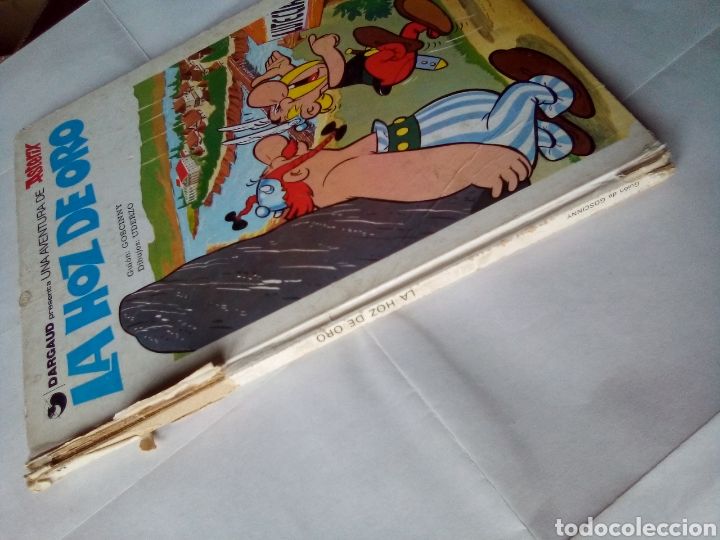 Libros de segunda mano: La hoz de oro Ast&eacute;rix y Ob&eacute;lix ediciones Junior 1978 - Foto 2